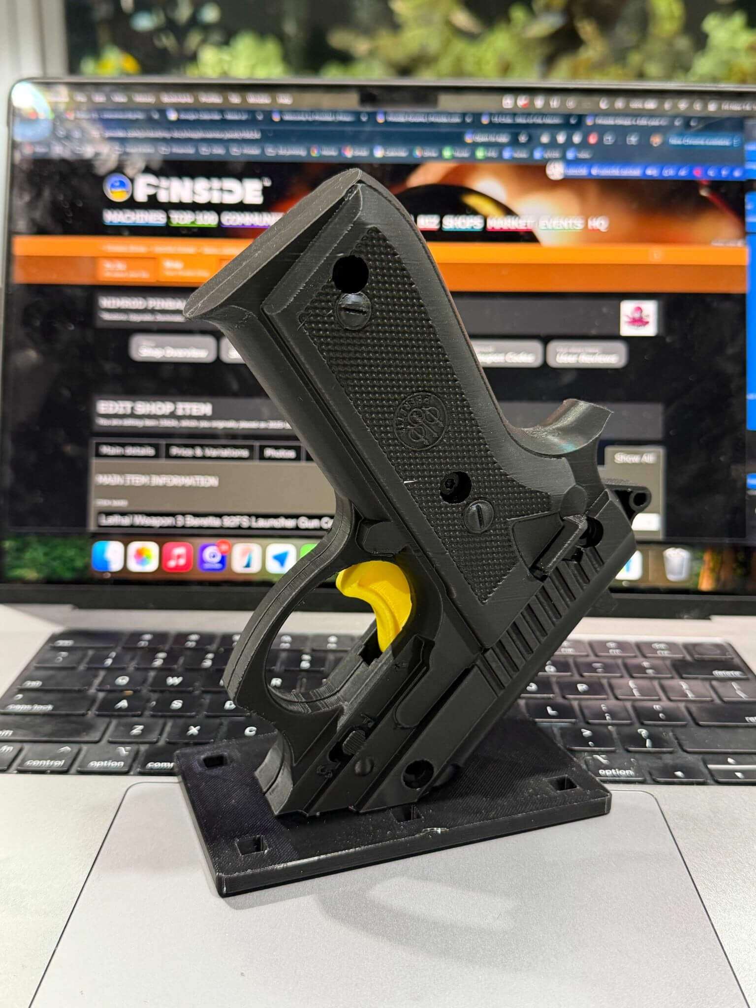 Terminator 3 T3 Beretta 92 Launcher Conversion