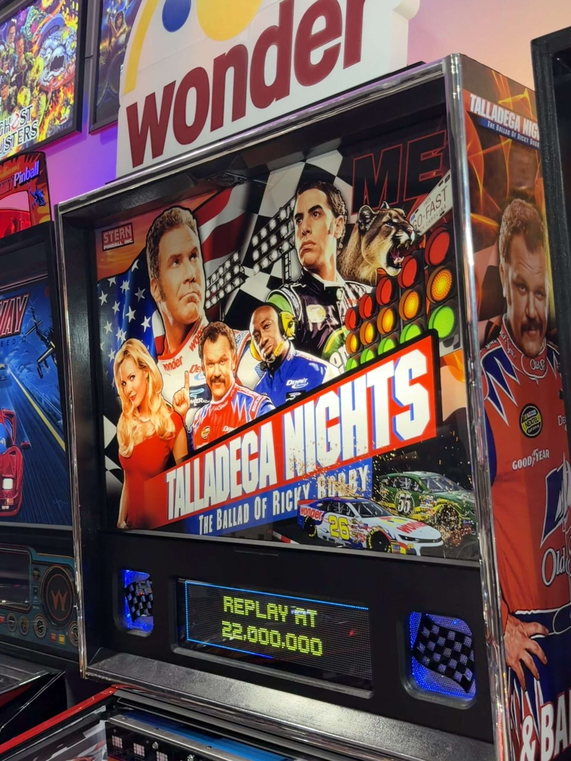 Pat Lawlor Signed Talladega Nights NASCAR